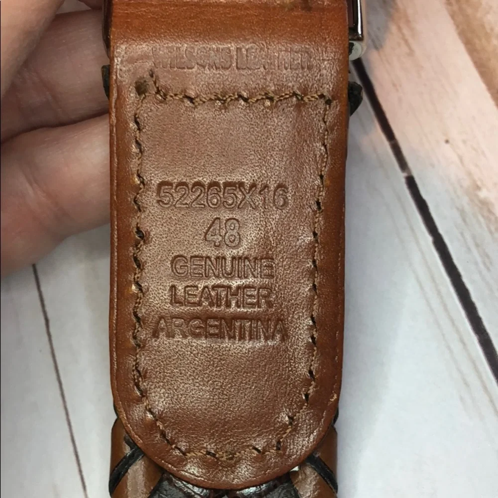 Wilsons Leather belt size 48